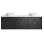 Load image into Gallery viewer, Laguna Black American Oak Wall Hung Vanity
