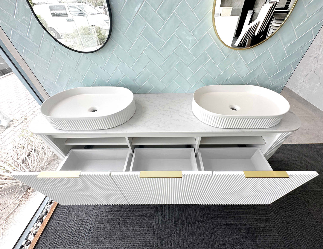 Bondi White with Stone Top