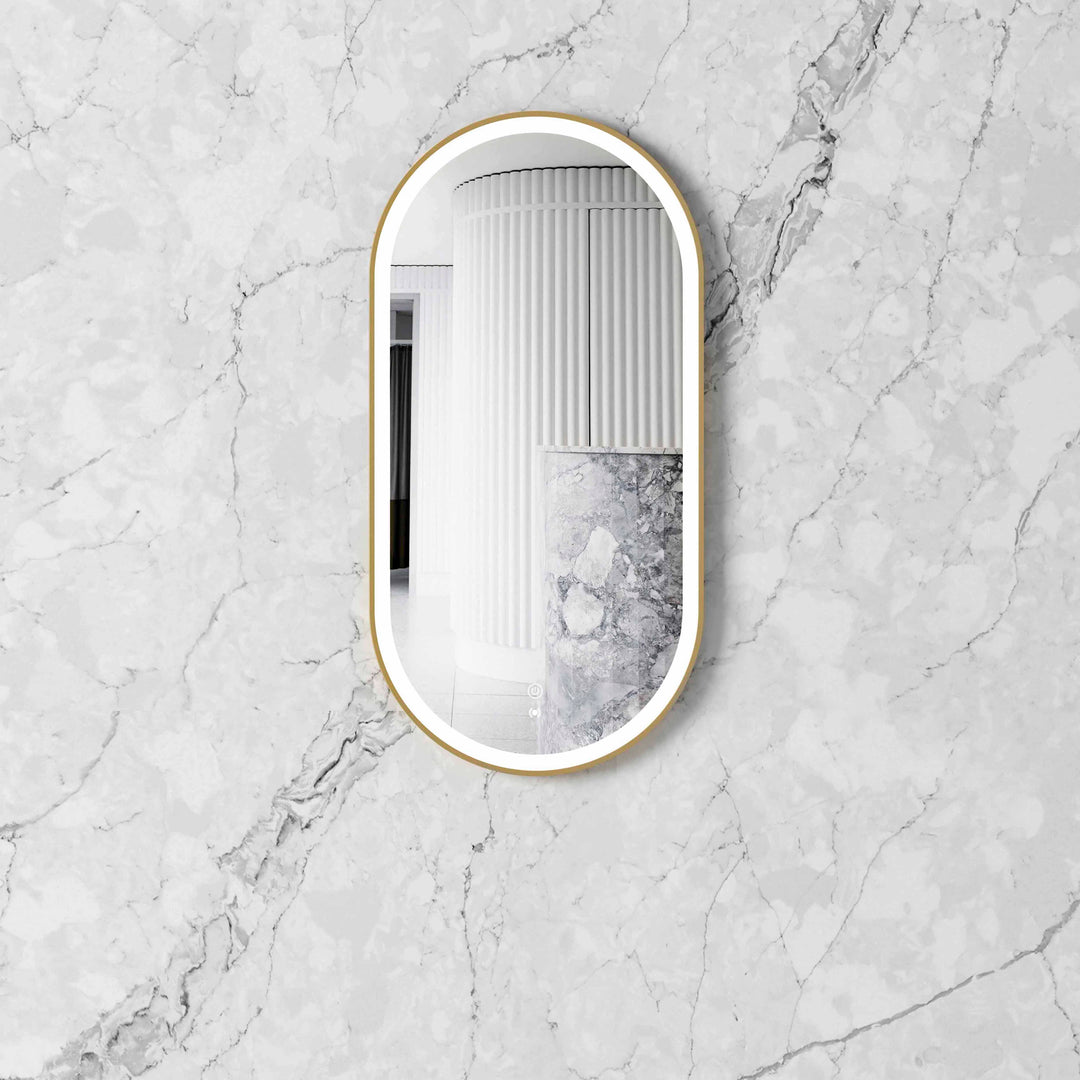 LED Noosa 900x450 Metal Frame Mirror