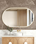 Load image into Gallery viewer, LED Noosa Metal Frame Mirror
