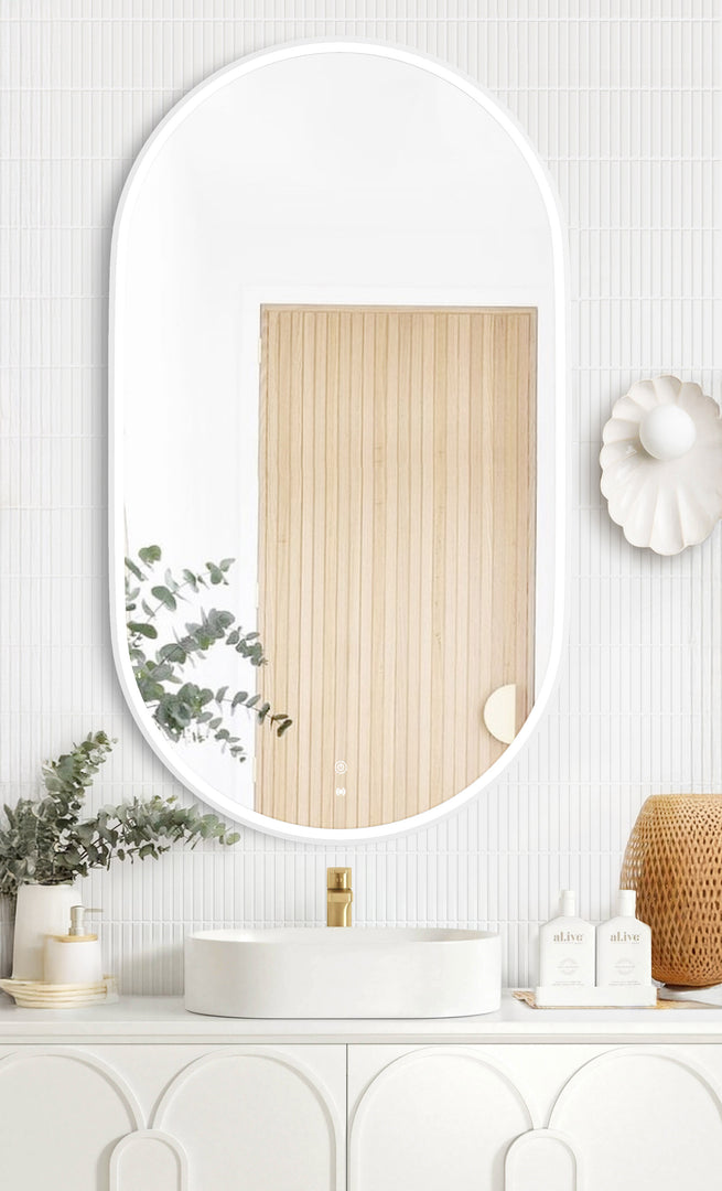 LED Noosa Metal Frame Mirror