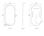 Load image into Gallery viewer, LED Noosa Metal Frame Mirror
