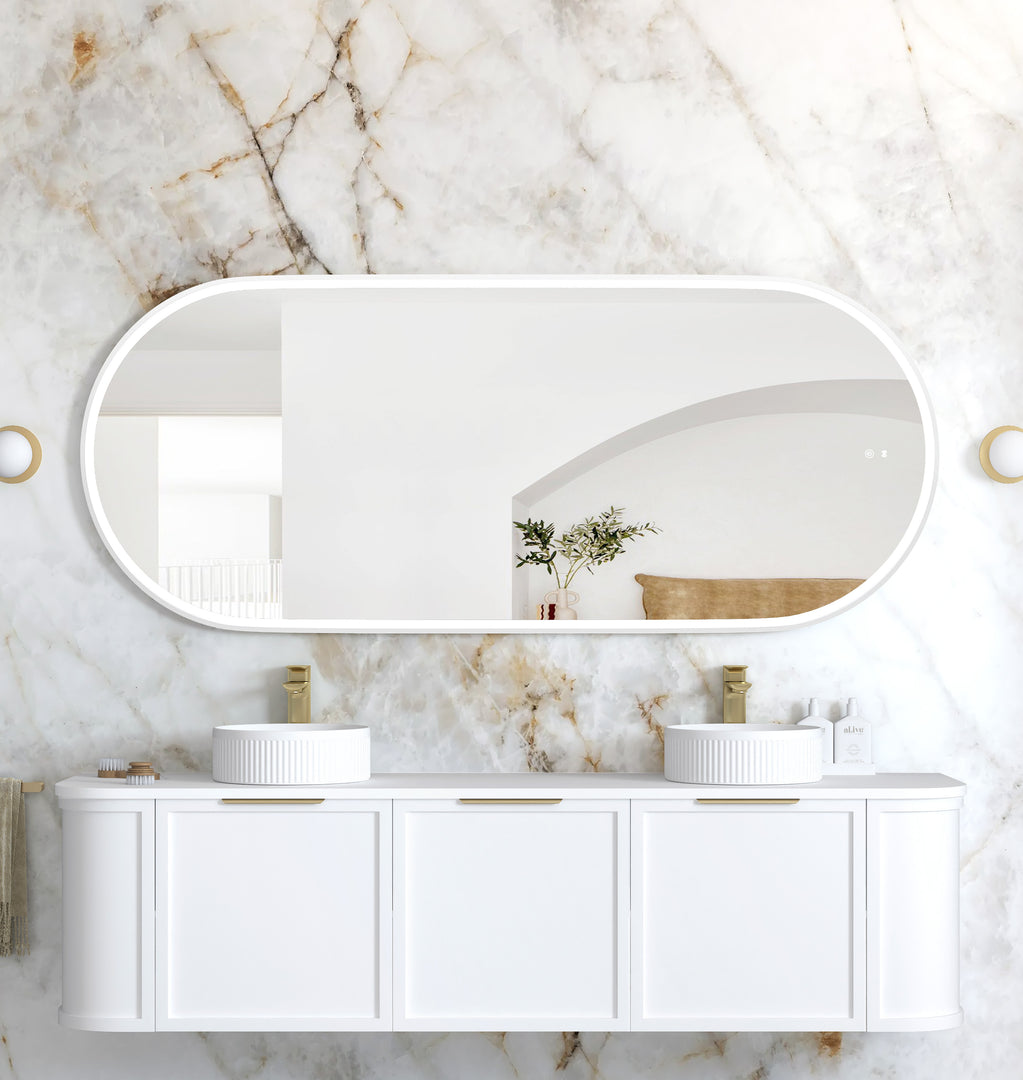 LED Noosa Metal Frame Mirror