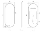 Load image into Gallery viewer, LED Noosa Metal Frame Mirror
