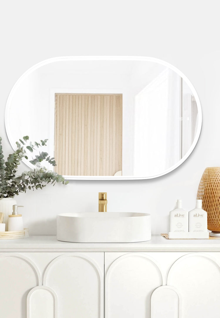 LED Noosa Metal Frame Mirror