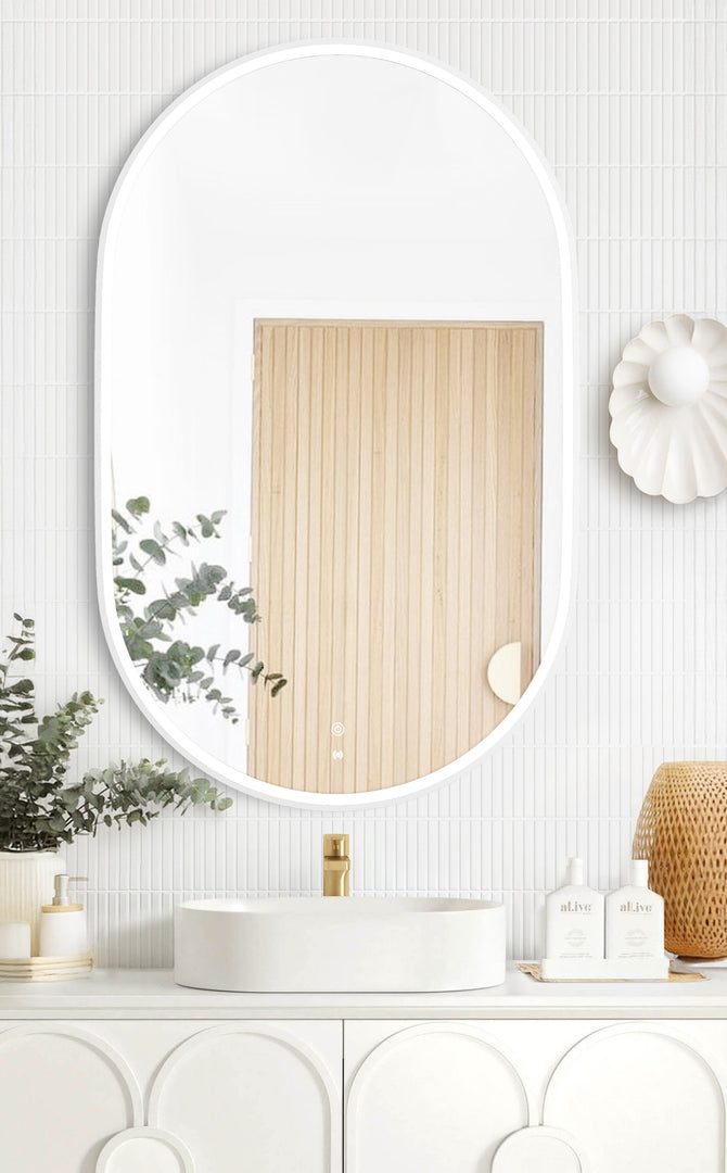 LED Noosa Metal Frame Mirror