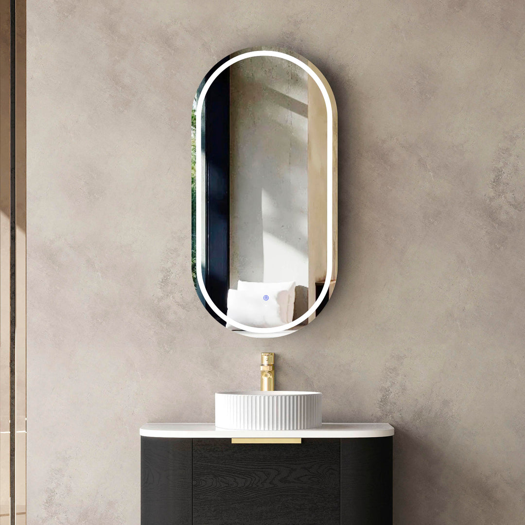 LED Noosa 900x450 Shaving Cabinet