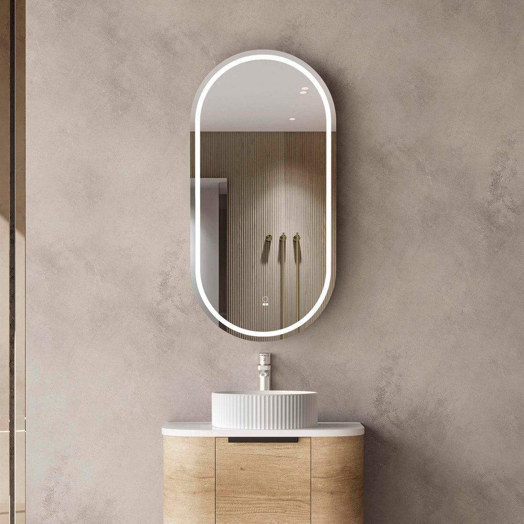 LED Noosa 900x450 Shaving Cabinet