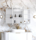 Load image into Gallery viewer, LED Newport White Shaving Cabinet
