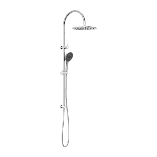 MECCA TWIN SHOWER WITH AIR SHOWER II CHROME