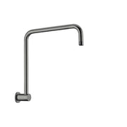 ROUND SWIVEL SHOWER ARM GUN METAL