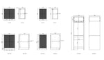 Load image into Gallery viewer, Laundry Kit 1715C Bondi White with Natural Carrara Marble Top
