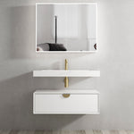 Load image into Gallery viewer, Moonlight White Wall Hung Cabinet
