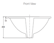 Chalice Round Undercounter Basin
