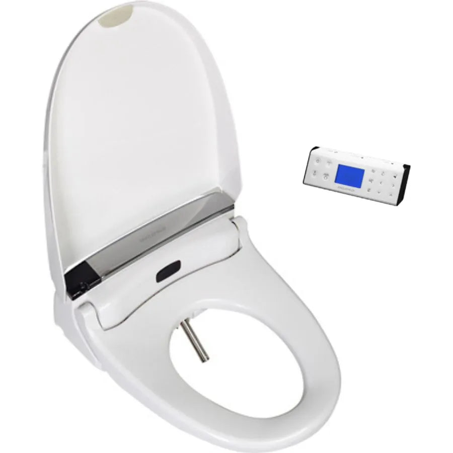 Grande Wall Faced Toilet with Englefield Bidet Seat Plus (Handheld Remote)