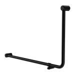 Load image into Gallery viewer, MECCA CARE 32MM DDA 90 DEGREE BENT TUBE GRAB RAIL 600X1000MM MATTE BLACK
