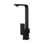 Load image into Gallery viewer, Square Kitchen Mixer Tap - Matte Black

