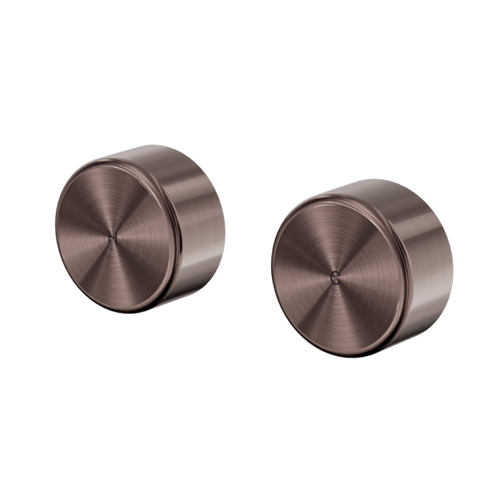 Serenity Wall Top Assembly With Metal Handle Brushed Bronze