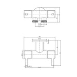 Load image into Gallery viewer, Chrome Tap for Toilet and Bidet

