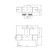 Chrome Tap for Toilet and Bidet