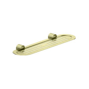 OPAL METAL SHOWER SHELF BRUSHED GOLD
