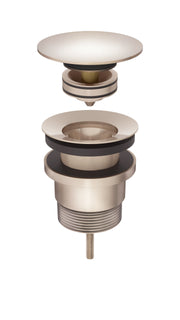 Universal all-in-one Pop Up Waste - Basin & Bath - Champagne