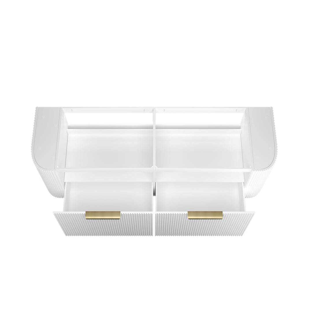 Bondi White with Stone Top