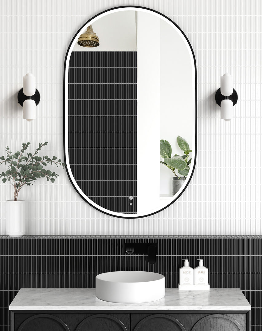 LED Noosa Metal Frame Mirror