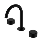 Serenity Basin Set Arc Spout With Metal Handle Matte Black