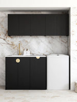 Load image into Gallery viewer, Laundry Kit 1715B Marlo Black with Pure White Top
