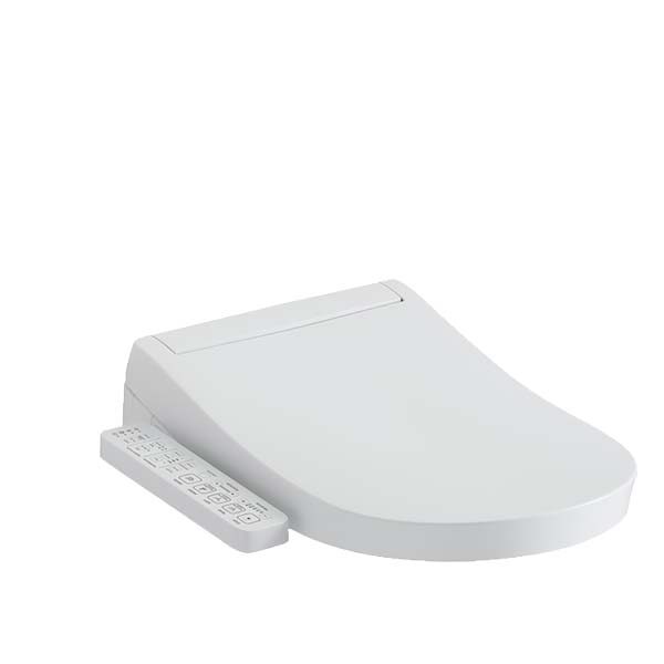 TOTO S2 WASHLET WITH SIDE CONTROL D-SHAPED GLOSS WHITE