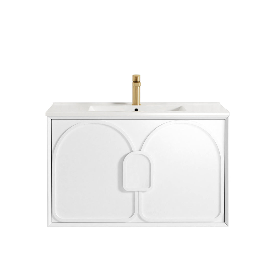 Laguna White Wall Hung Vanity