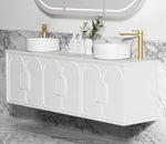 Load image into Gallery viewer, Laguna White Wall Hung Vanity
