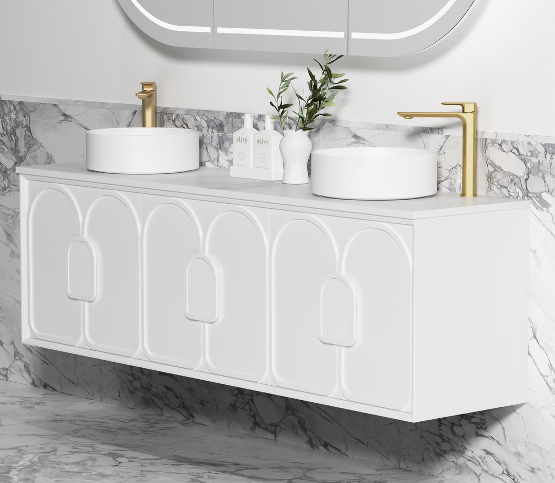 Laguna White Wall Hung Vanity