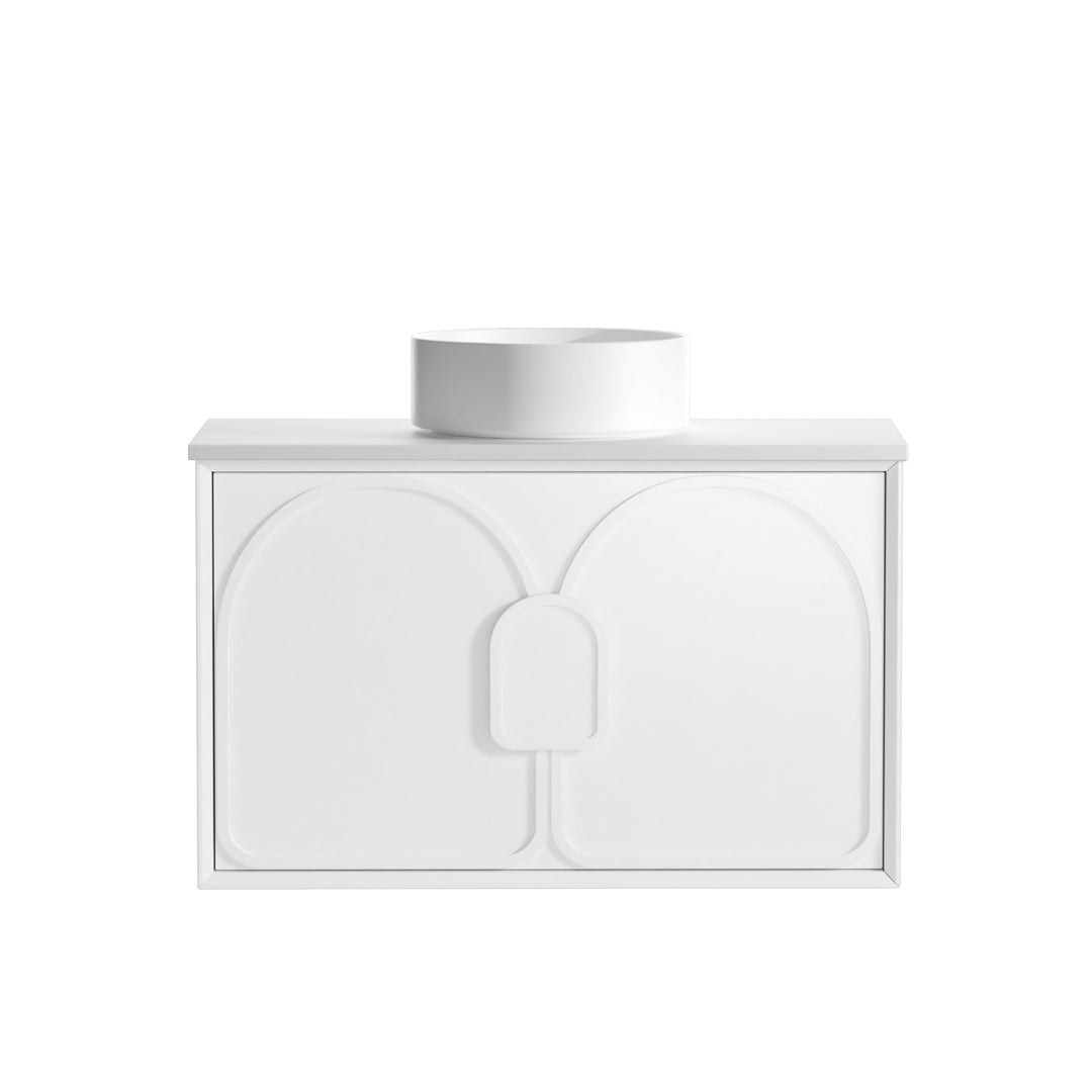 Laguna White Wall Hung Vanity