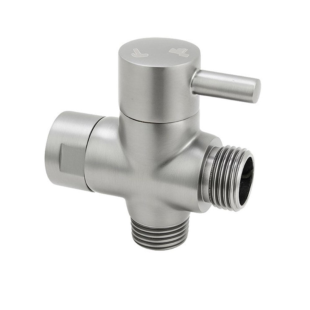 Brushed Nickel Brass Bidet Diverter