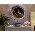 Load image into Gallery viewer, Bucciano Round LED Bathroom Wall Mirror
