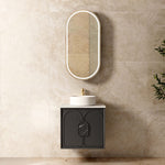 Load image into Gallery viewer, Laguna Black American Oak Wall Hung Vanity
