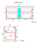 Load image into Gallery viewer, Flauto Wall Hung Vanity
