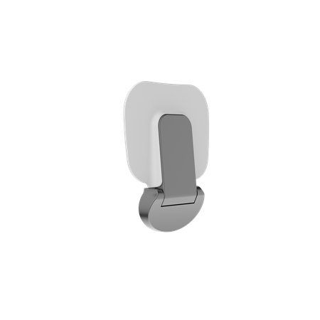 MECCA CARE SHOWER SEAT 400??30MM GUN METAL