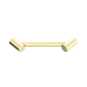 MECCA CARE 25MM FOOTREST CORNER GRAB RAIL 215MM BRUSHED GOLD