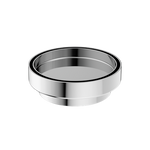 Load image into Gallery viewer, 130MM ROUND TILE INSERT FLOOR WASTE 100MM OUTLET CHROME

