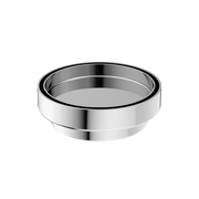 130MM ROUND TILE INSERT FLOOR WASTE 100MM OUTLET CHROME