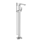 Load image into Gallery viewer, BIANCA FREESTANDING BATH MIXER WITH HAND SHOWER CHROME
