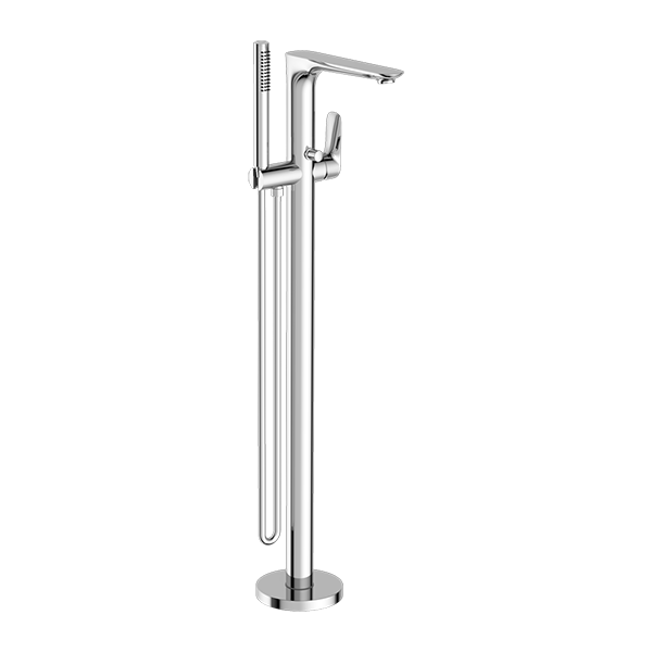 BIANCA FREESTANDING BATH MIXER WITH HAND SHOWER CHROME