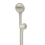 Load image into Gallery viewer, Round Three Function Hand Shower on Fixed Bracket - PVD Brushed Nickel
