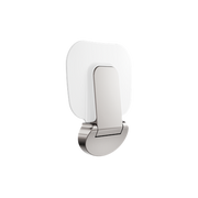 MECCA CARE SHOWER SEAT 400X30MM BRUSHED NICKEL