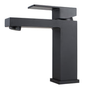 BLAZE Series Square Black Basin Mixer