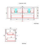 Load image into Gallery viewer, Curva Wall Hung Vanity
