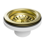 Load image into Gallery viewer, KITCHEN SINK BASKET WASTE BRUSHED GOLD
